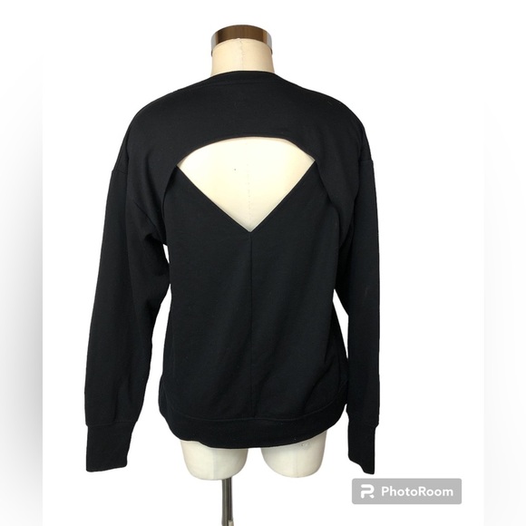 Freely Women’s Top Cutout Back Long Sleeve Soft and Comfy Athletic - Picture 2 of 6